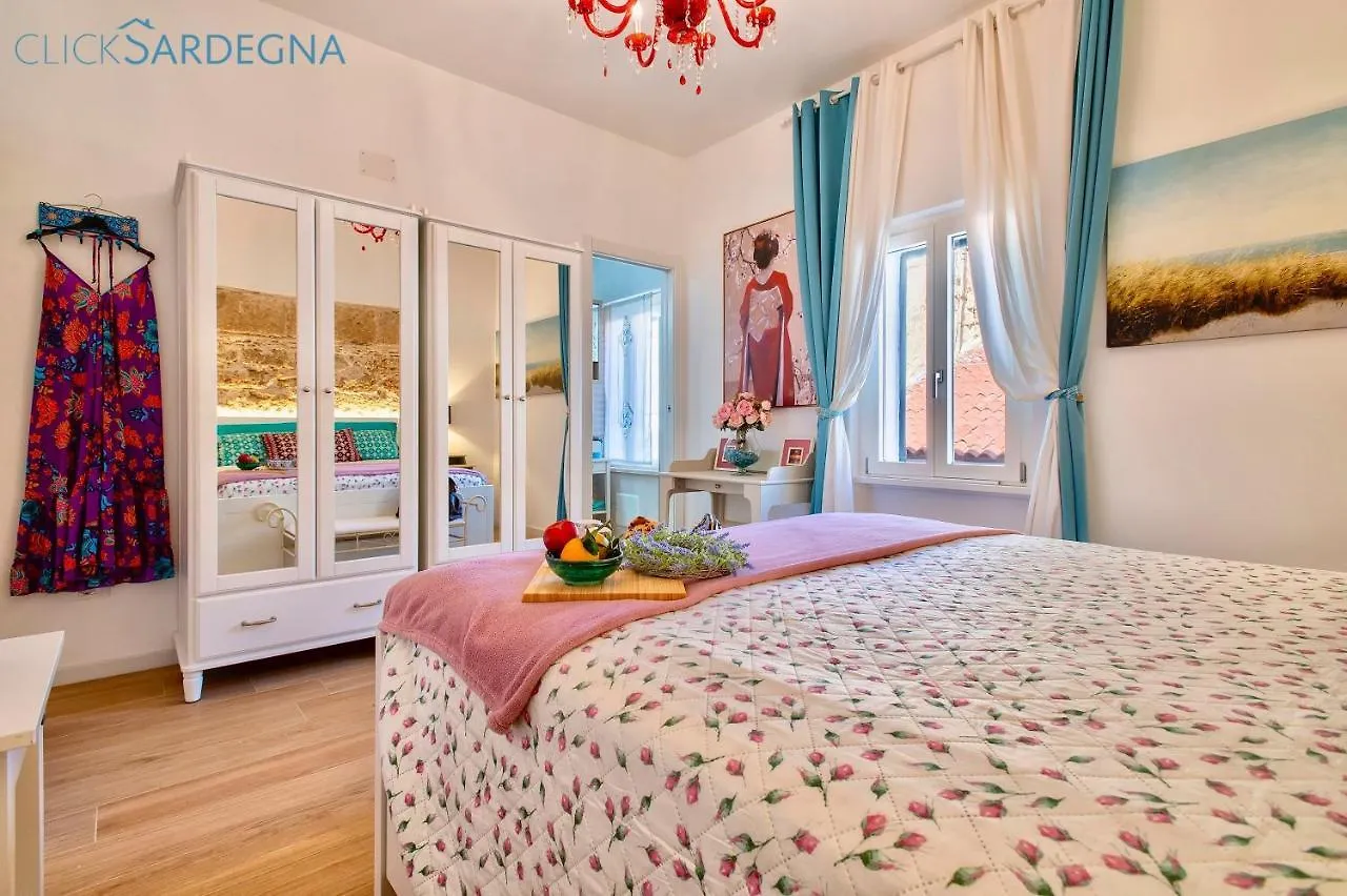דירה Clicksardinia Alghero Historic Centre Cosy Penthouse With Sea View Terrace איטליה