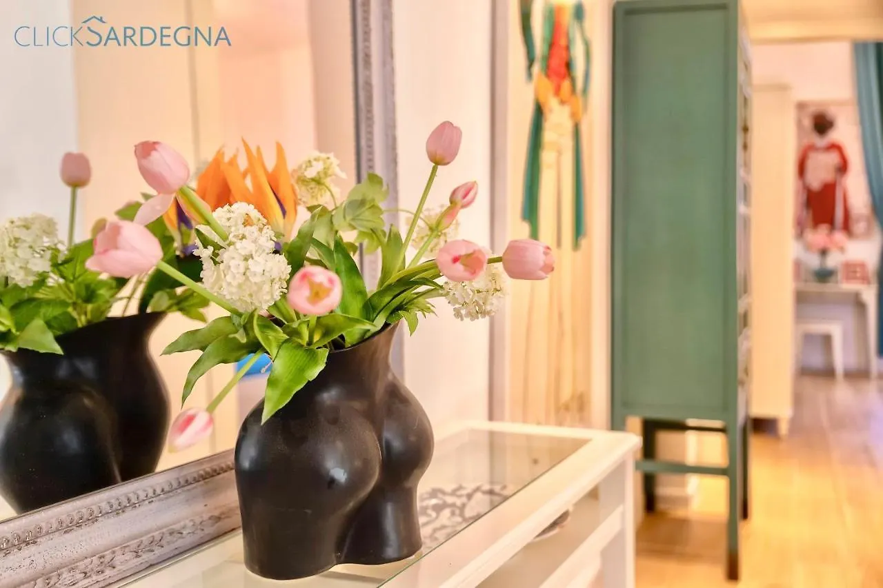 Clicksardinia Alghero Historic Centre Cosy Penthouse With Sea View Terrace דירה