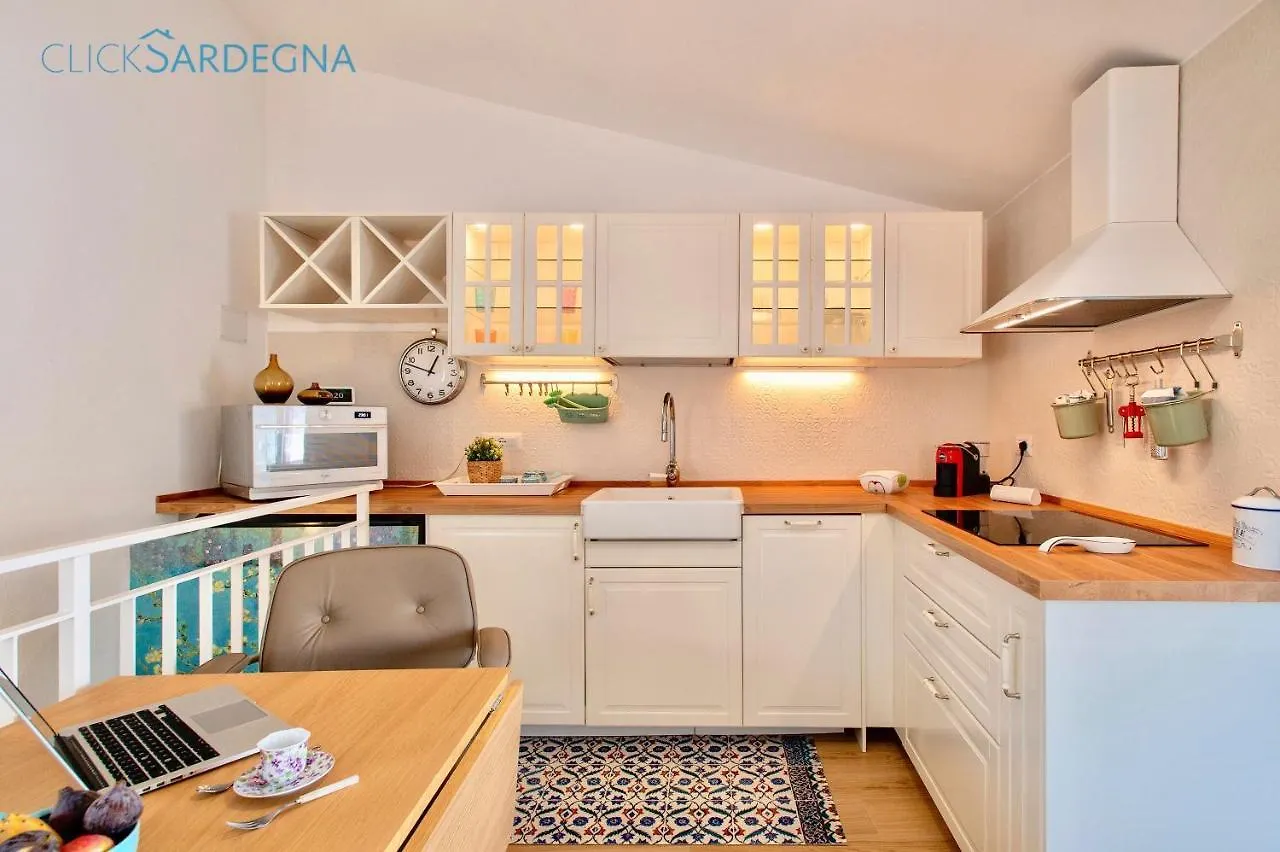 Clicksardinia Alghero Historic Centre Cosy Penthouse With Sea View Terrace איטליה